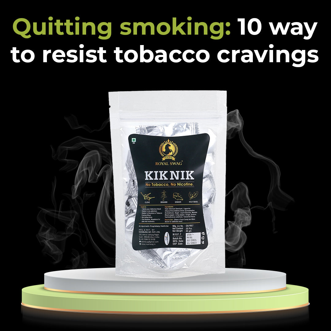 Quitting smoking: 10 ways to resist tobacco cravings