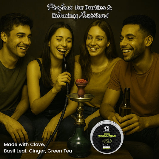 Ayurvedic Herbal Mixture Smoking Blend GINGER FLAVOUR (30 g/1.0 oz Container)