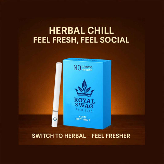 Herbal Cigarette Combo Pack of Clove, Frutta and Mint Flavour Smoke (10 Stick Each) Nicotine Free With 1 Shot