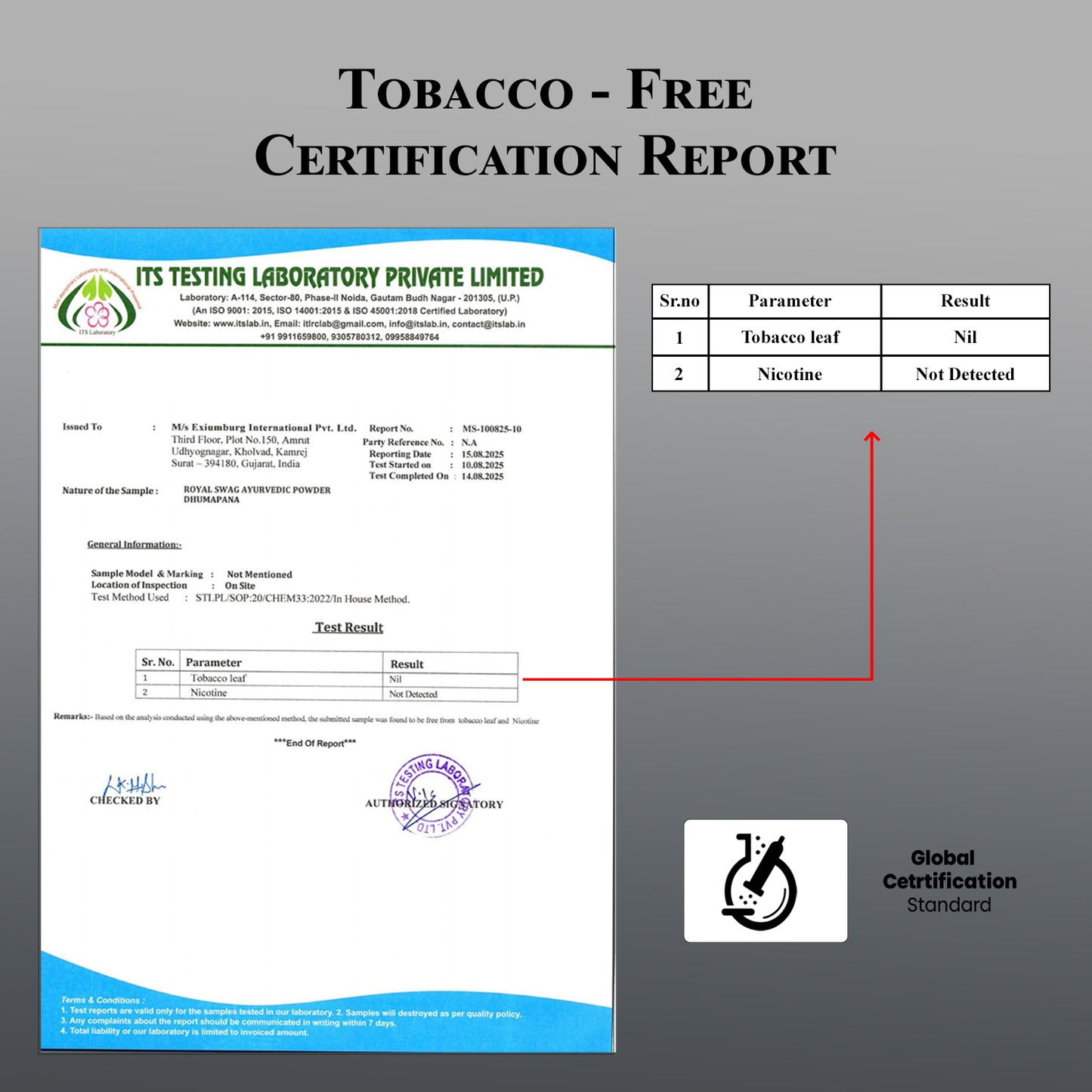 Ayurvedic & Herbal Cigarette, Clove Smoke Nicotine Free & Tobacco Free Cigarettes - (100 Sticks)