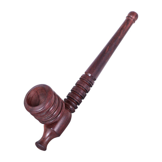 Classic Smoking Pipe Wooden | Vintage Tobacco Pipe Smoking Pipe (6 Inch)