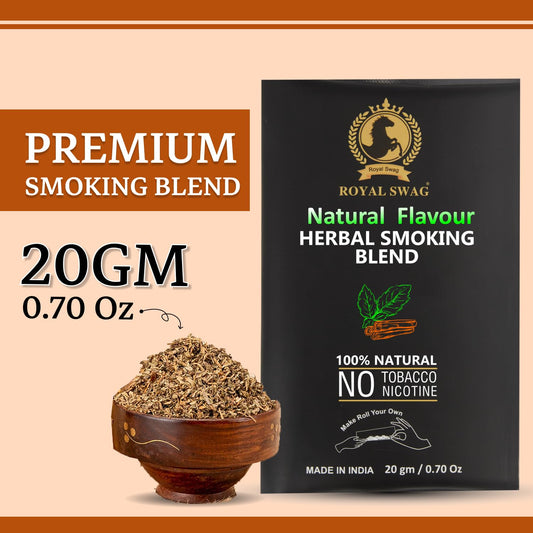 100% Nicotine & Tobacco Free Smoking Mixture(20 gram) | Natural Flavor
