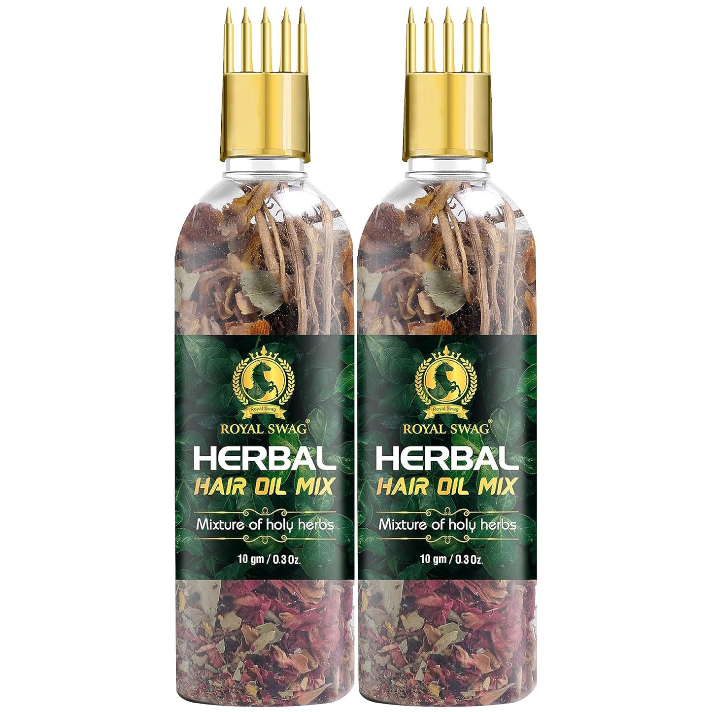 Herbal Hair Oil Mix of Vital Herbs Dried Hair Oil Mixture Essential Herbs for Thick Long Hair (10 gram) for Hair Nourishment (Pack Of 2)