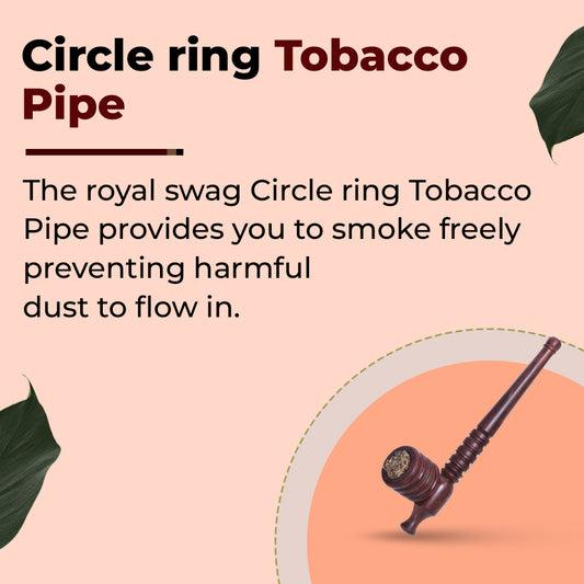 Classic Smoking Pipe Wooden | Vintage Tobacco Pipe Smoking Pipe (6 Inch)