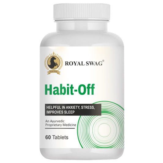 Ayurvedic Habit Off Tablets - Helps Reduce Nicotine Cravings | 60 Tablets