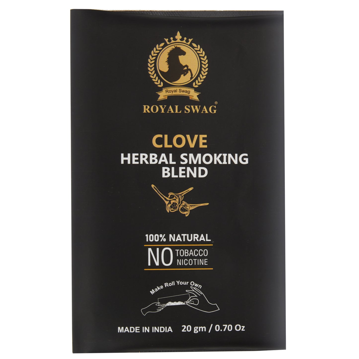 100% Tobacco & Nicotine Free Smoking Mixture Blend (20 gram) Clove Flavour