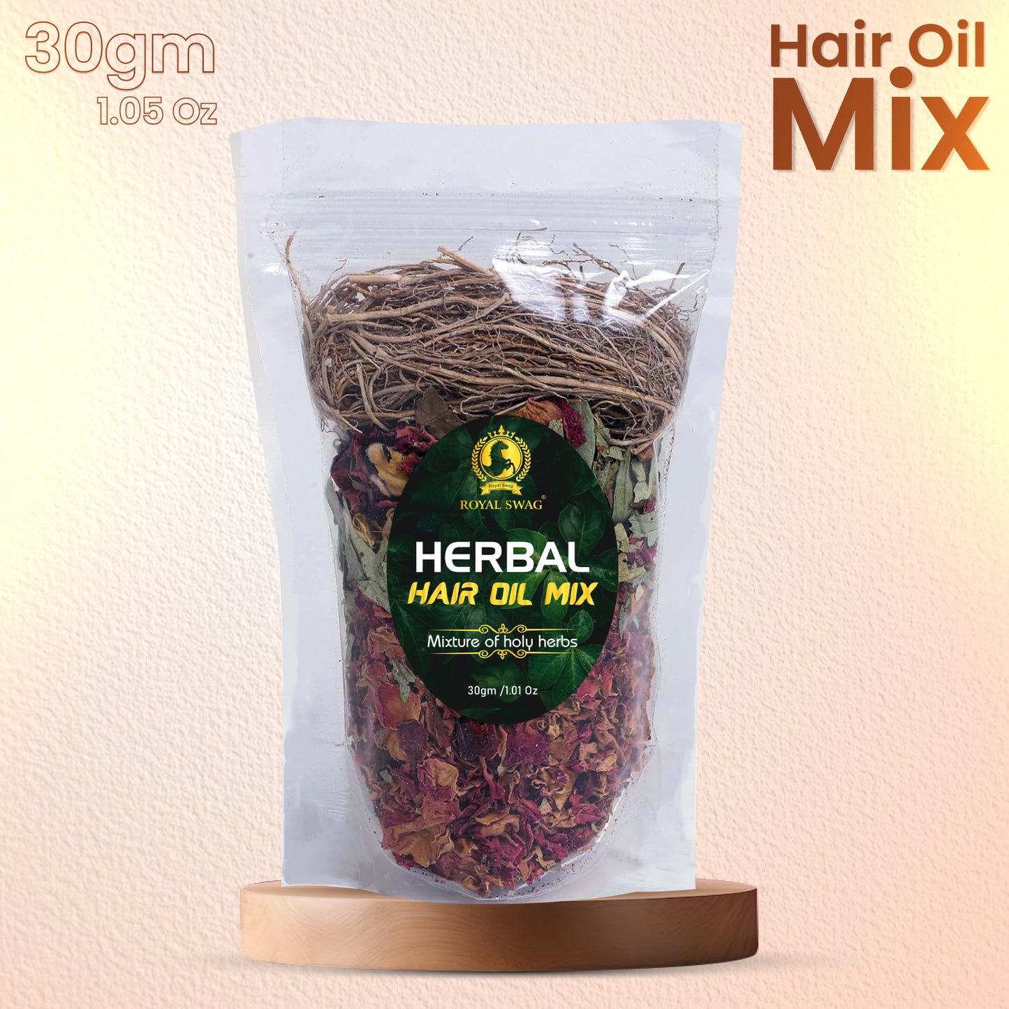 Herbal Hair Oil Mix of Vital Herbs Dried Hair Oil Mixture Essential Herbs for Thick Long Hair (30 gram) for Hair Nourishment
