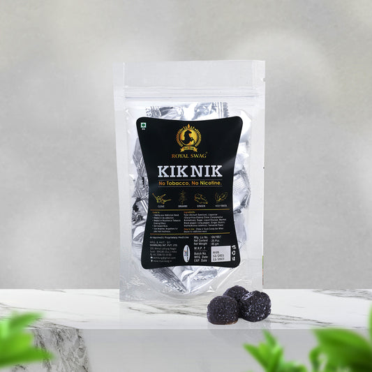 Ayurvedic & Herbal Keek NiK Nicotine Free 25 Candy (Pack of 1) | 85 gram