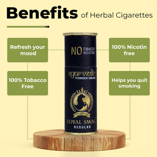 Regular Flavour Herbal Cigarettes - 05 Sticks Packet
