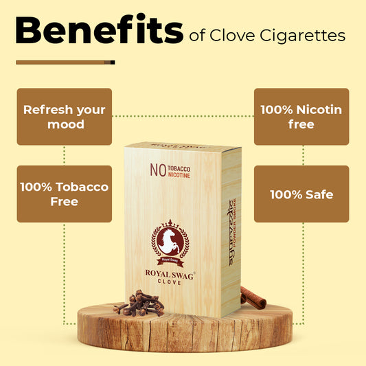 Herbal Clove Cigarettes King Size 20 Sticks Packet