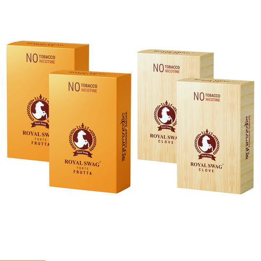 Ayurvedic Herbal Frutta + Clove Flavor Cigarettes (20 + 20 Sticks)