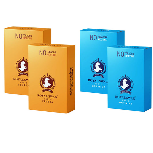 Ayurvedic Herbal Frutta + Mint Flavor Cigarettes (20 + 20 Sticks)