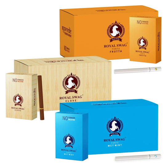 Ayurvedic Herbal Frutta + Mint + Clove Flavor Cigarettes (100*3 Sticks)