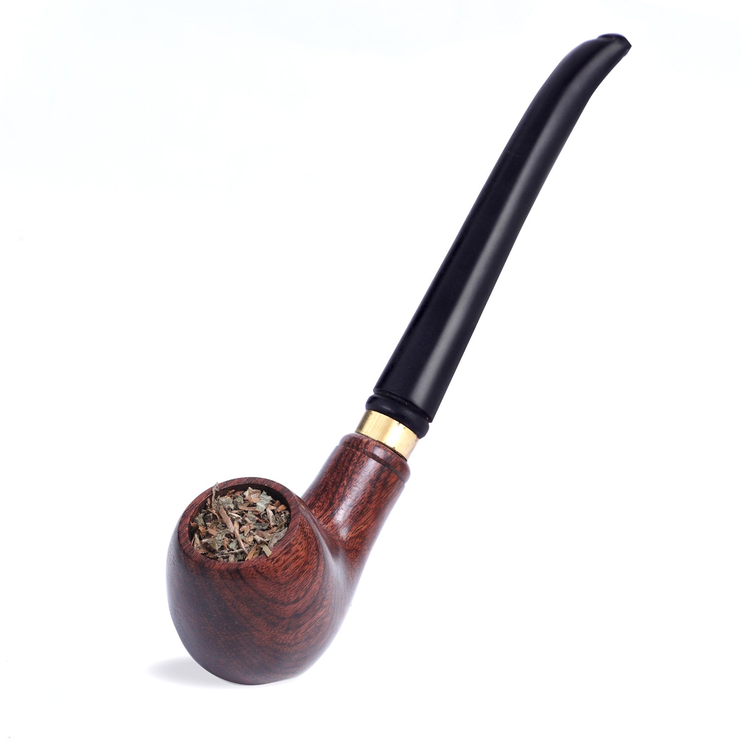 Captain Red Tobacco Smoking Pipe Wooden Smoking Tobacco Cigar Pipe