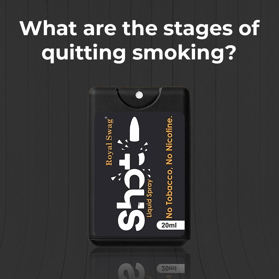 What are the stages of quitting smoking?