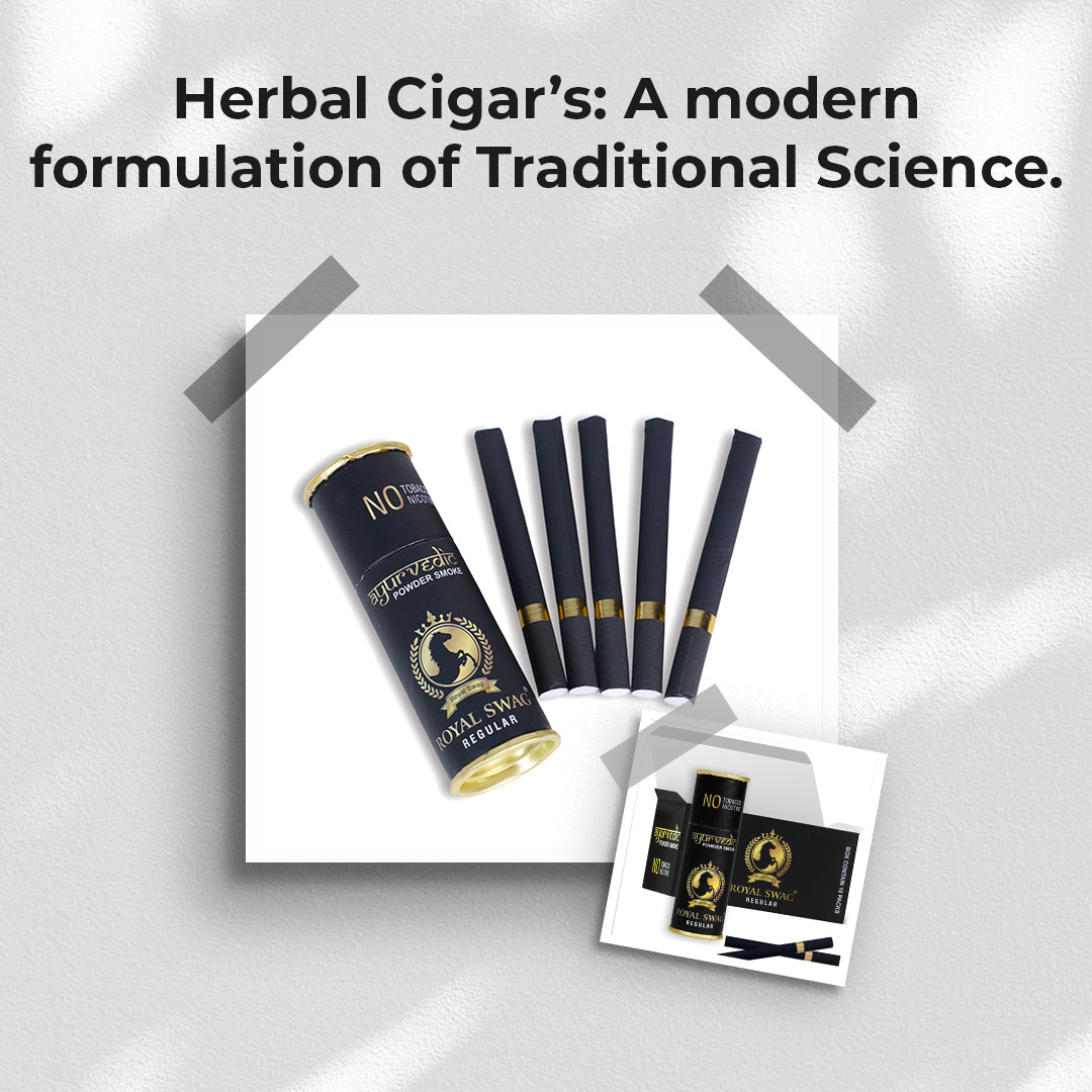 Herbal Cigar’s: A modern formulation of Traditional Science.