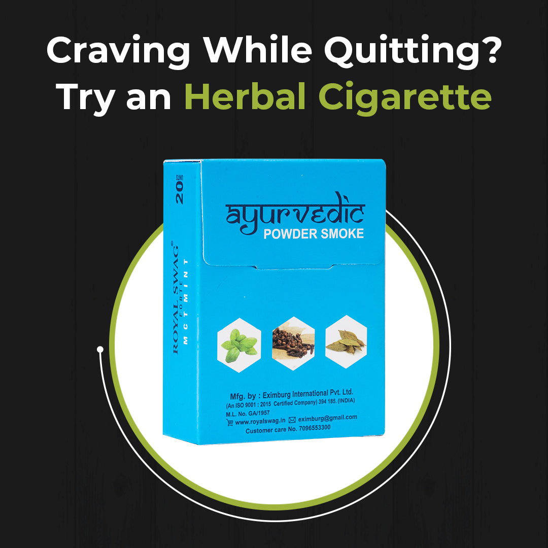 Craving While Quitting? Try an Herbal Cigarette