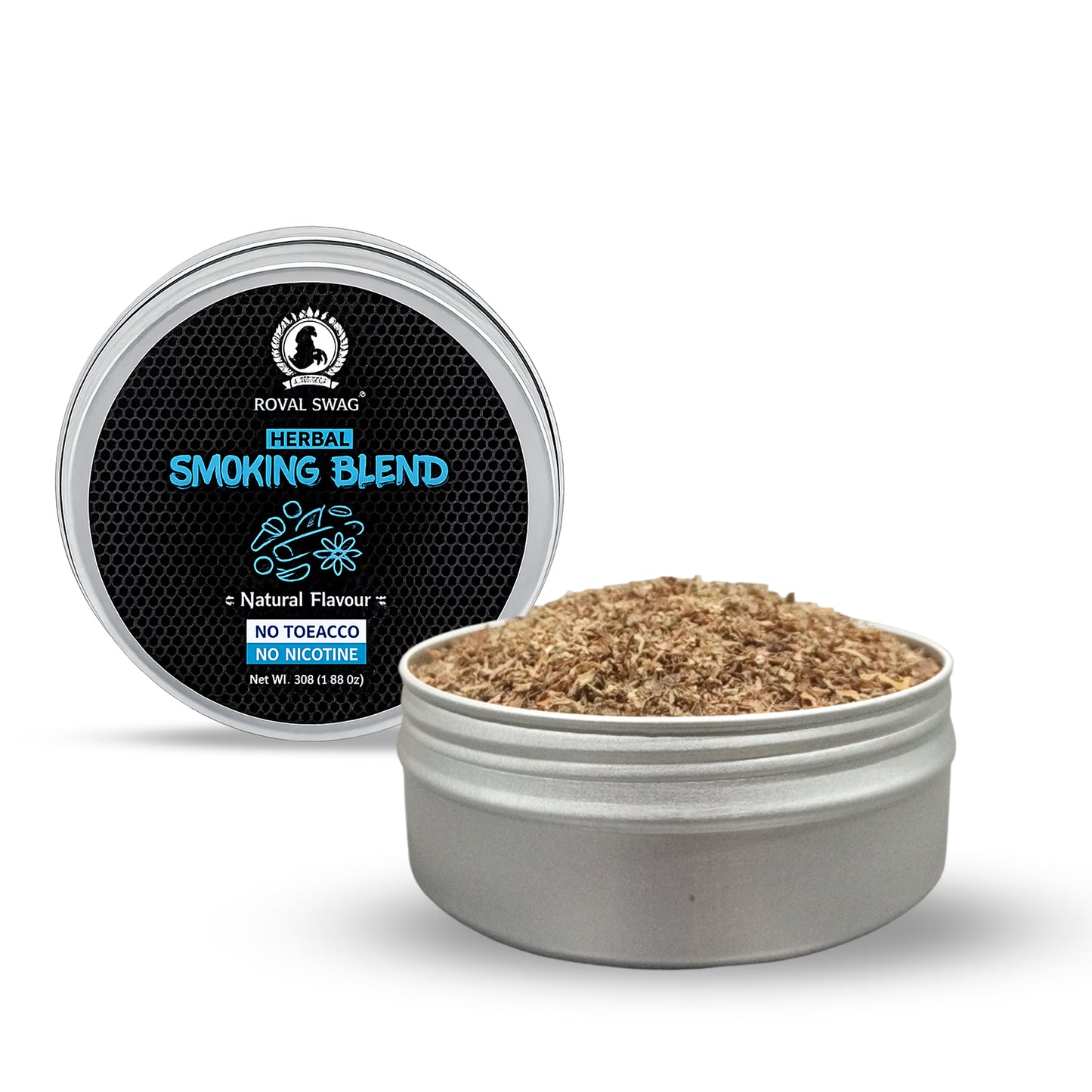 Ayurvedic Herbal Mixture Smoking Blend NATURAL FLAVOUR (30 g/1.0 oz Container)