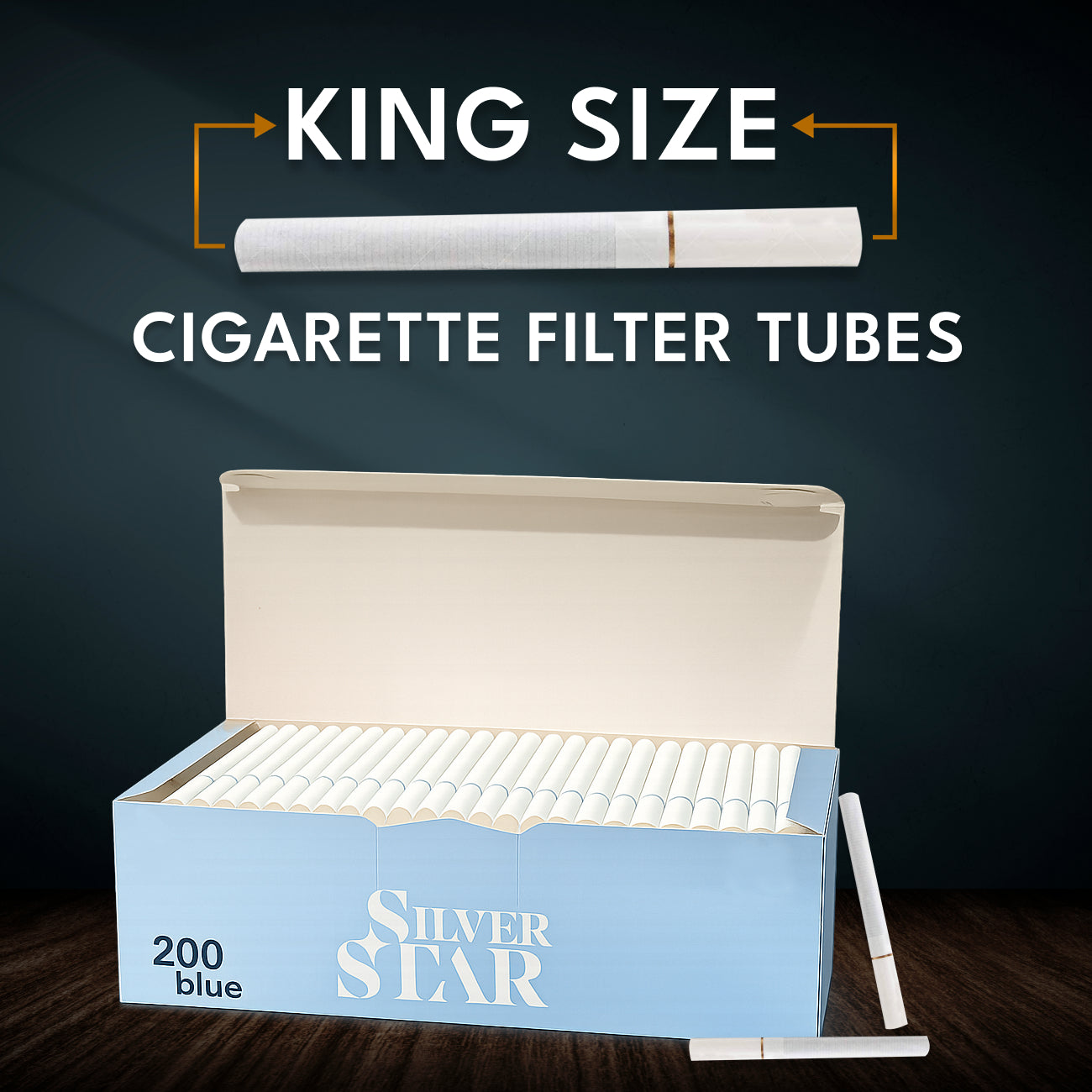 White Cigarette Filter Tubes 84 mm Tube Length Plus 24 mm Filter Length (200 Count)