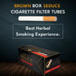 Premium Cigarette Filter Tubes 84 mm Tube Length With 24 mm Filter(200 count)