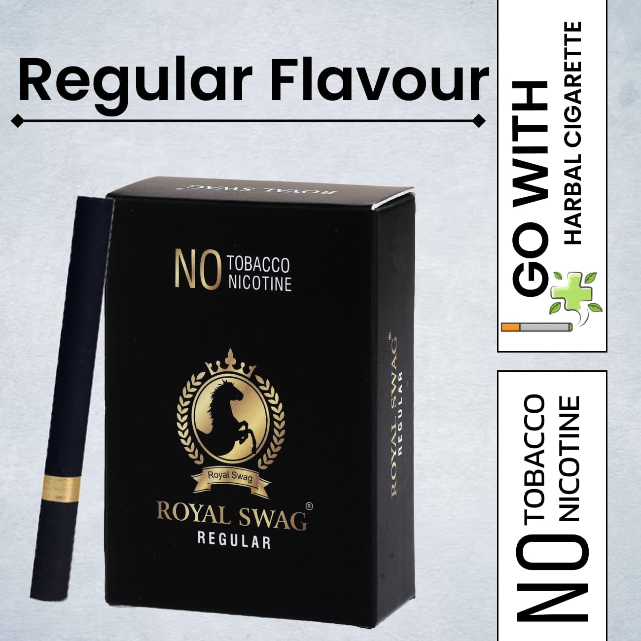 Ayurvedic & Herbal Cigarette, Clove Smoke Nicotine Free & Tobacco Free Cigarettes - (100 Sticks)