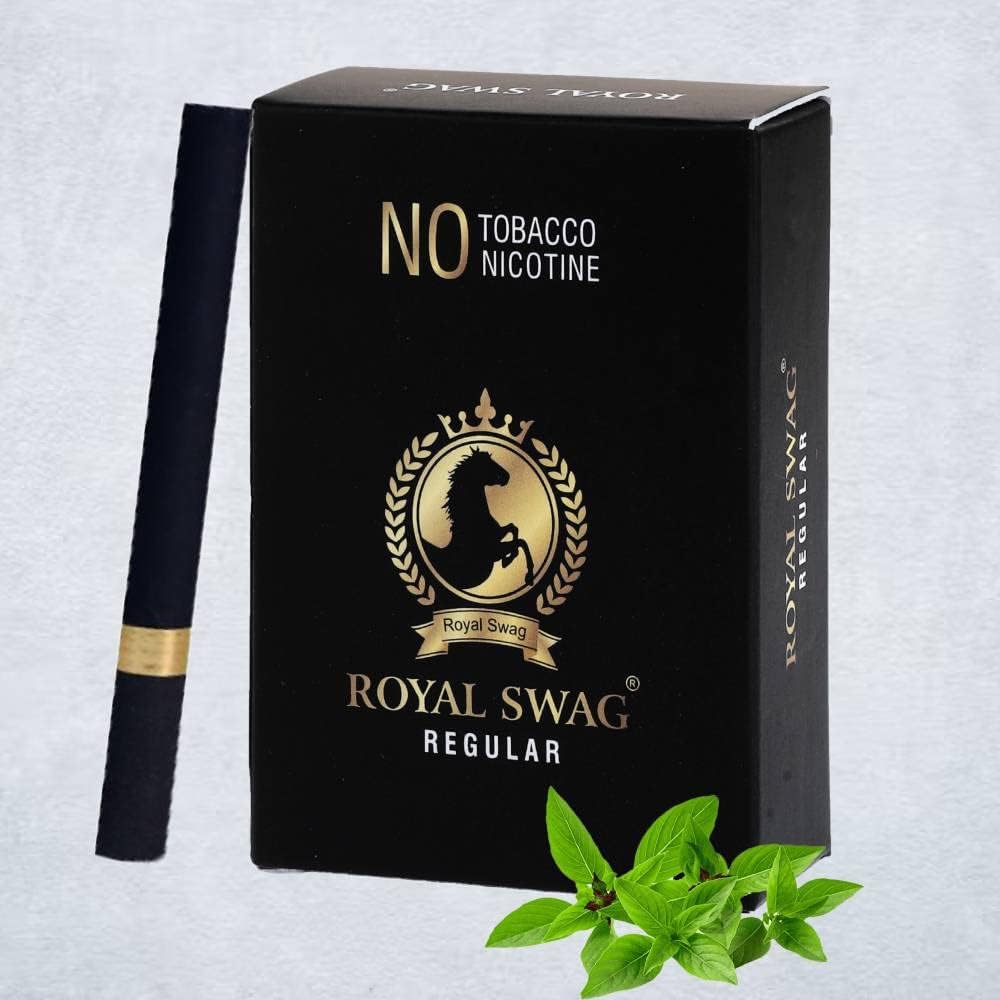 Ayurvedic & Herbal Cigarette, Clove Smoke Nicotine Free & Tobacco Free Cigarettes - (100 Sticks)