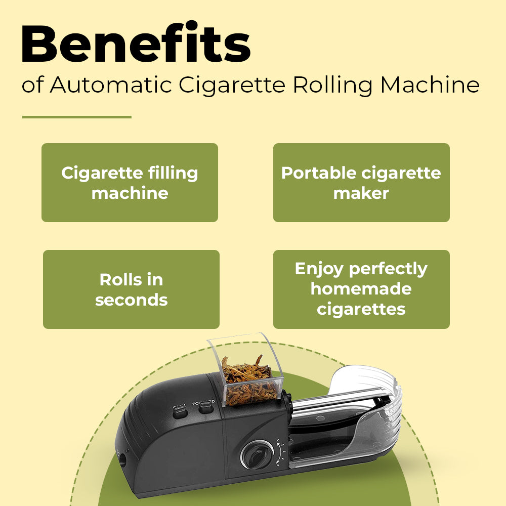 Automatic Cigarette Tube Quick Filling Tobacco Injector  Electric Machine