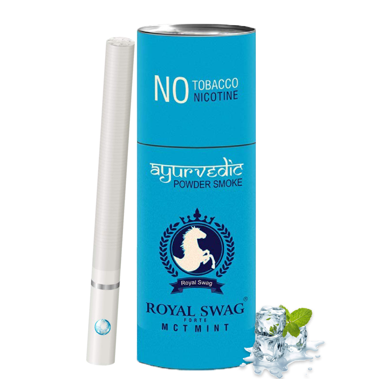 Herbal Ayurvedic Mint Flavor Cigarette | 100% Tobacco Nicotine FREE