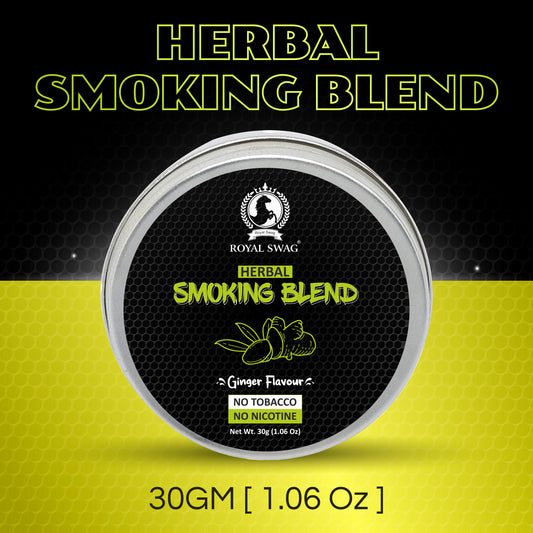 Ayurvedic Herbal Mixture Smoking Blend GINGER FLAVOUR (30 g/1.0 oz Container)