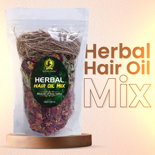 Herbal Hair Oil Mix of Vital Herbs Dried Hair Oil Mixture Essential Herbs for Thick Long Hair (30 gram) for Hair Nourishment