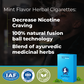 Regular and Mint Flavor Herbal Cigarettes - 20 Sticks