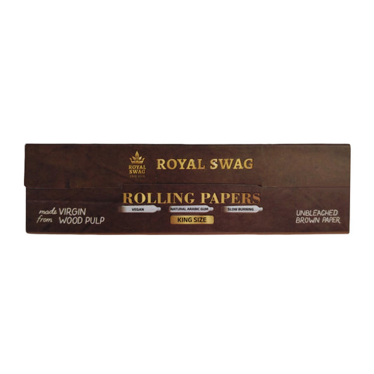 ROYAL SWAG Rolling Papers with Tips – 33 Leaves + 33 Filter Tips Combo Pack | Smooth Burn, Easy Roll | Premium Rolling Paper Kit