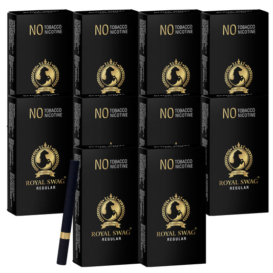 Ayurvedic & Herbal Cigarette, Clove Smoke Nicotine Free & Tobacco Free Cigarettes - (100 Sticks)