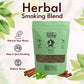 Tobacco & Nicotine Free Herbal Smoking Blend + Wooden Pipe - (3.5 Oz/ 100G)