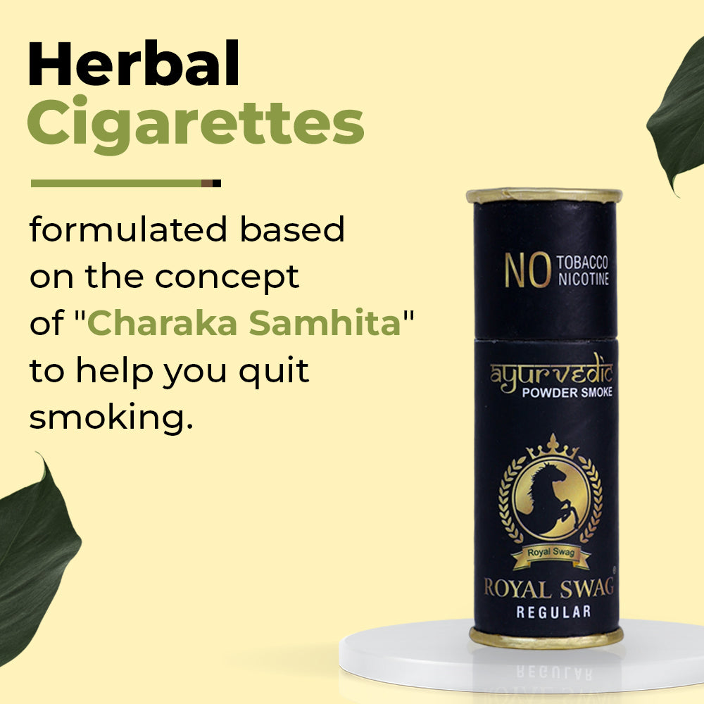 Regular Flavour Herbal Cigarettes - 05 Sticks Packet