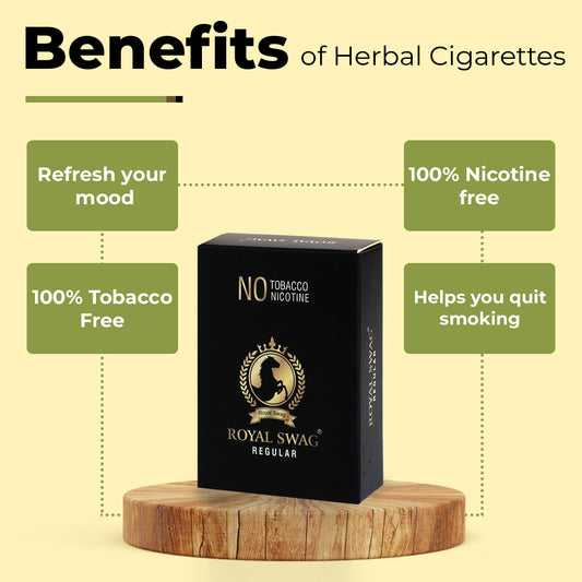 Regular Flavour Herbal Cigarettes - 20 Sticks Packet